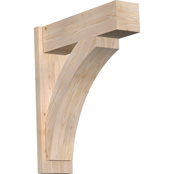 Ekena Millwork Thorton Block Smooth Outlooker, Douglas Fir, 7 1/2"W x 26"D x 30"H OUT08X26X30THR05SDF - main